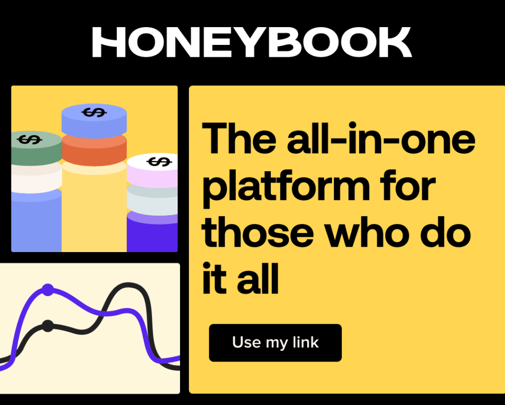 HoneyBook crm and project management tool for wedding professionals