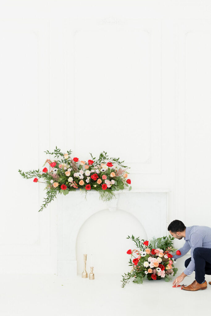 Wedding flower arrangagement
