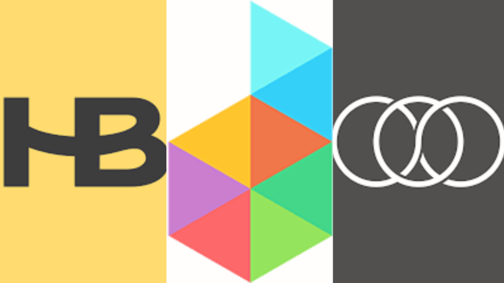 Logos of Dubsado vs HoneyBook vs Aisle Planner arranged side by side, representing top CRM solutions for wedding professionals.