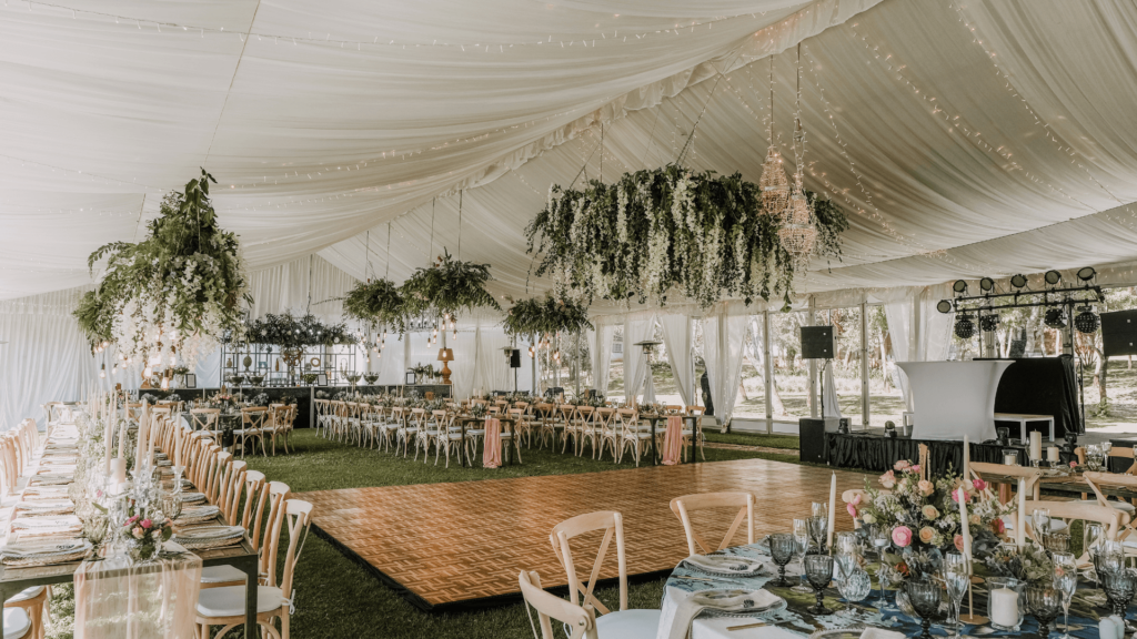 Wedding venue optimized for marketing wedding business strategies