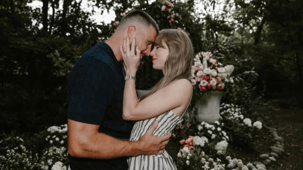 Travis Kelce wedding trends inspired by Taylor Swift engagement. 