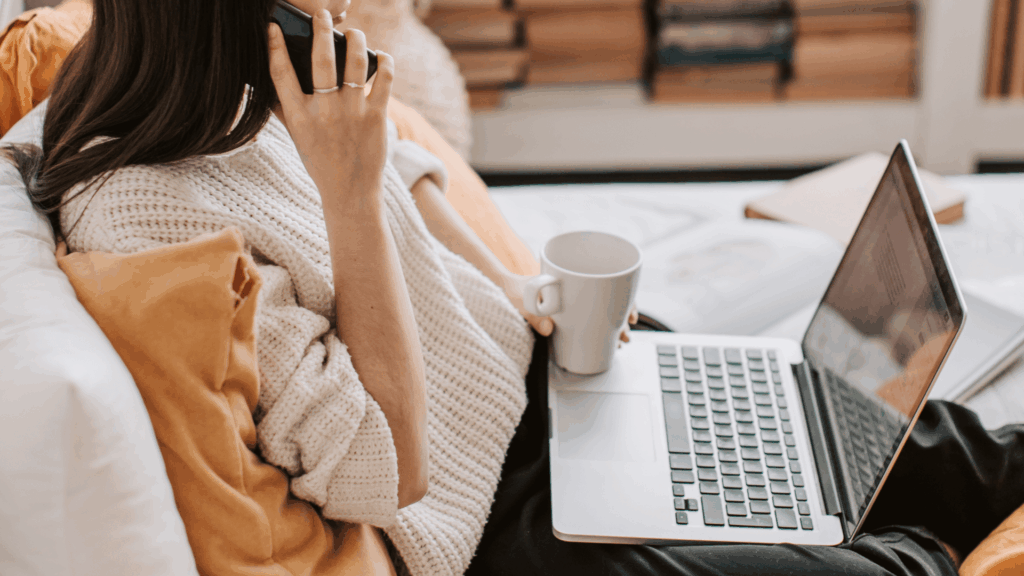 Creative wedding professionals reviewing their brand visuals during a marketing systems audit to ensure consistent messaging and design.